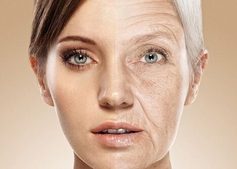 avant et après le resurfaçage de la peau du visage au laser